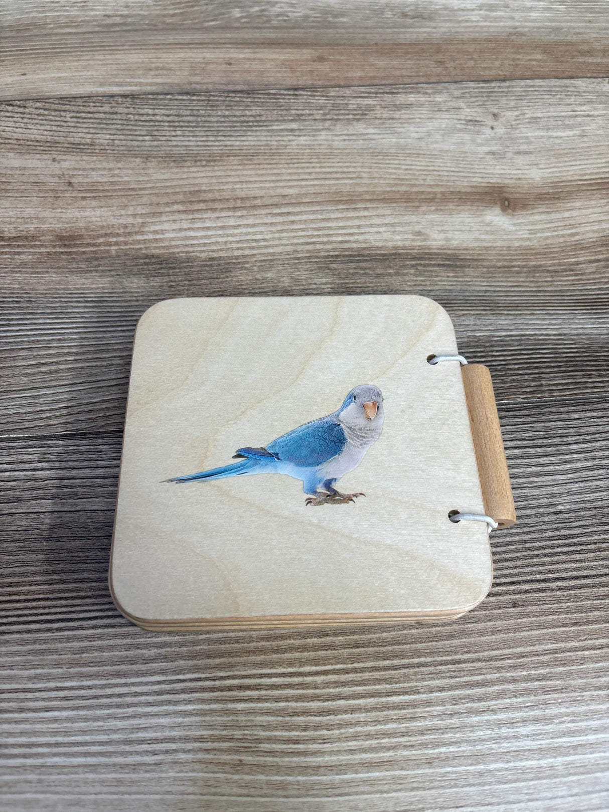 Monti Kids Wooden Animal Book