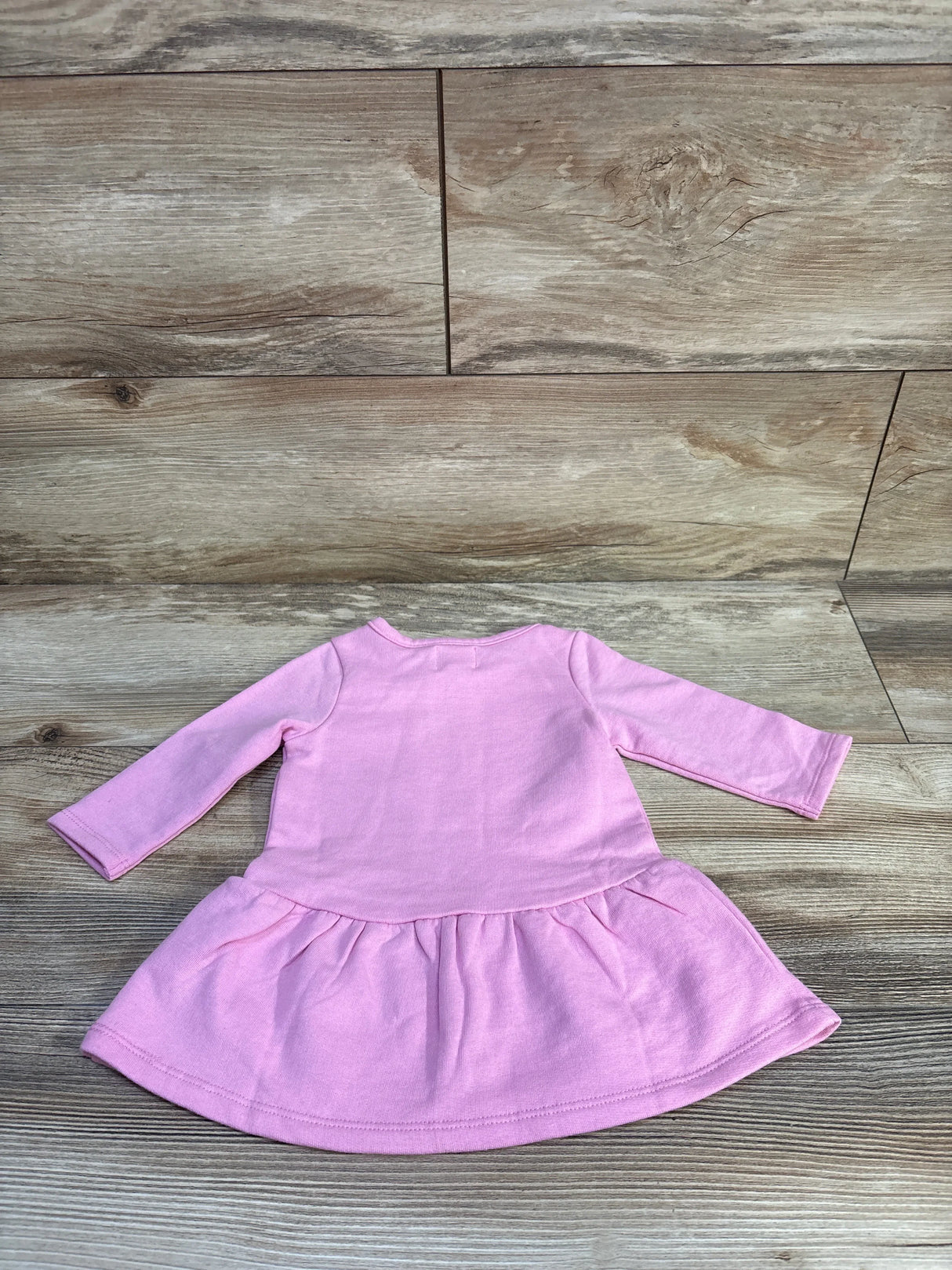 NEW Hatley Long Sleeve Cat Dress Pink sz 3-6m