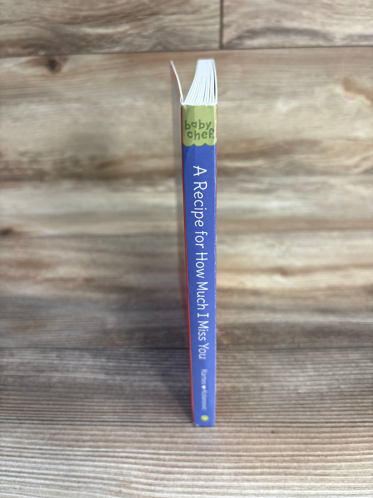 A Recipe for How Much I Miss You Board Book
