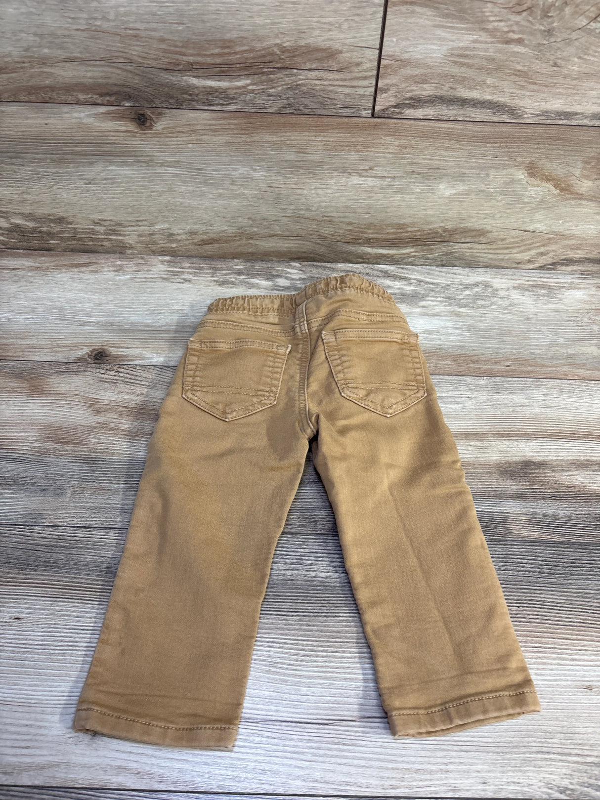 Cat & Jack Drawstring Joggers Tan sz 18m