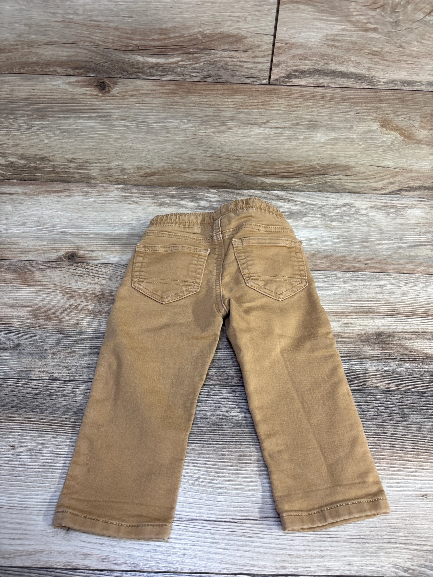 Cat & Jack Drawstring Joggers Tan sz 18m