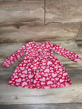Old Navy Heart Print Dress Red sz 3T