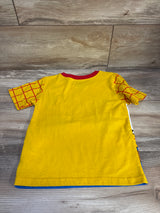 Disney Pixar Toy Story Woody Shirt Yellow sz 4T