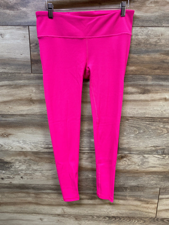NWOT Gap Fit Maternity Under Belly Rib Blackout Leggings Pink sz Small - Me n Mommy To Be