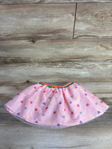 Old Navy Rainbow Heart Skirt Pink sz 18-24m