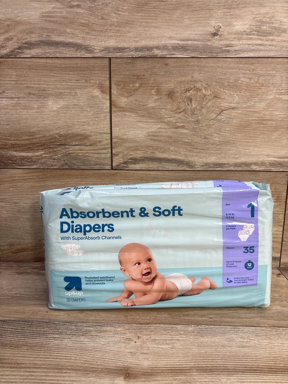NEW up&up Absorbent & Soft Diapers Size 1 35ct.