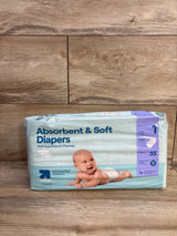 NEW up&up Absorbent & Soft Diapers Size 1 35ct.