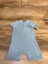 NEW Lee Henley Knit Romper Light Blue sz 18m