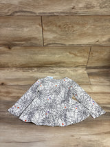 NEW Carter's Spiderweb Peplum Top Grey sz 18m