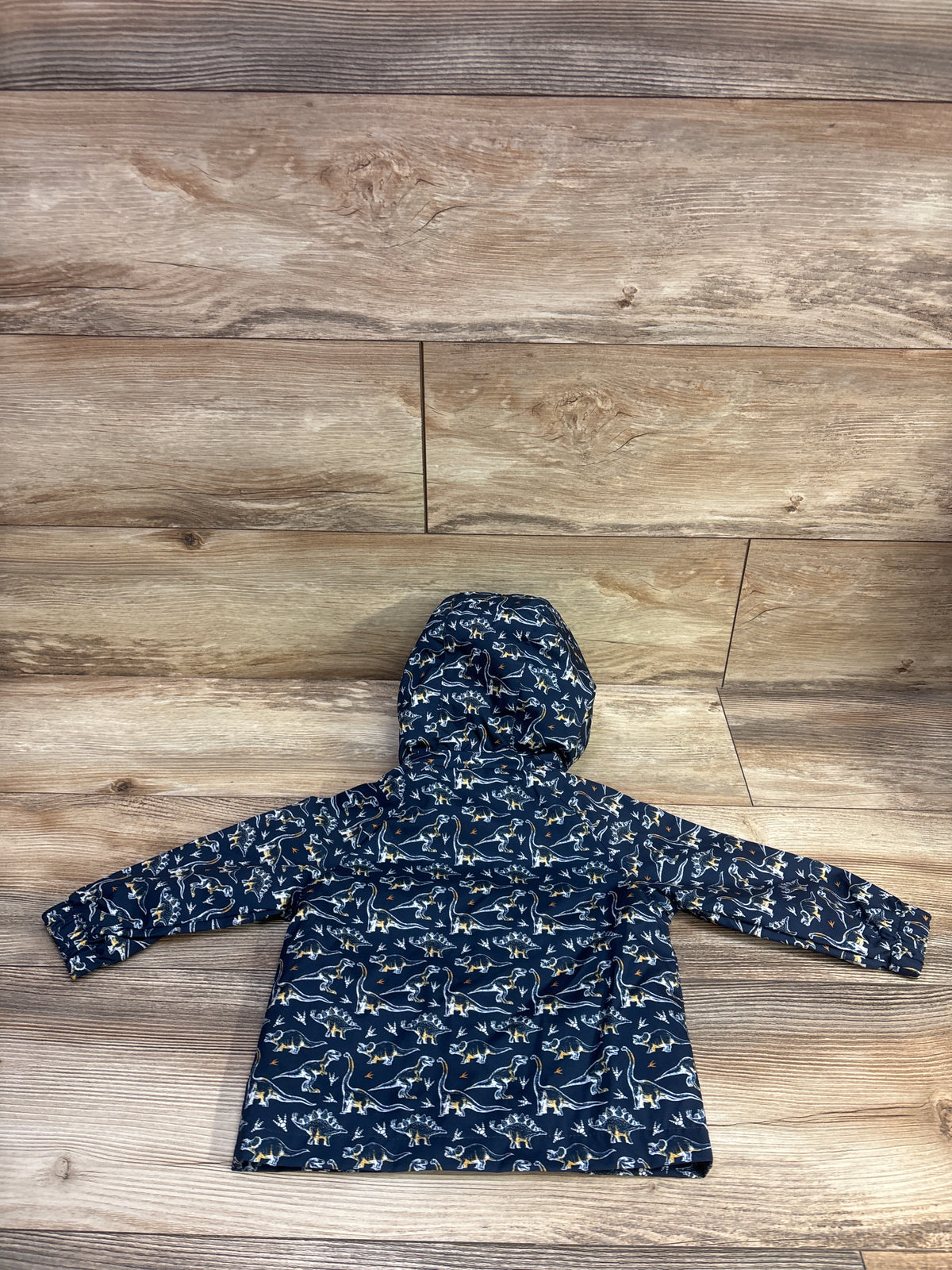 Push Dinosaur Rain Jacket Navy sz 18m