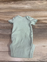 Just One You Ribbed Bodysuit Green sz Preemie