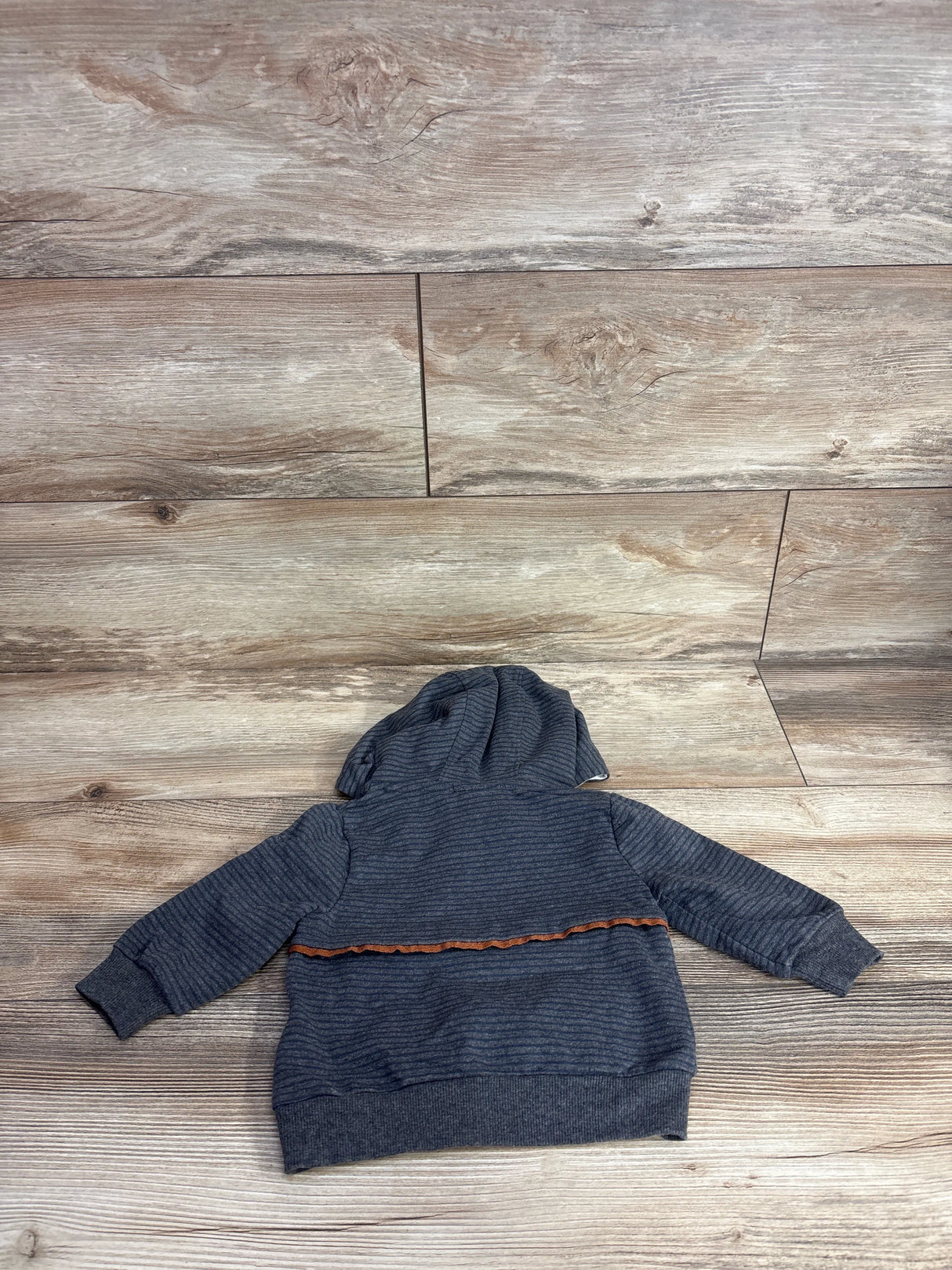 Tommy Bahama Striped Hooded Pull Over Grey sz 6-9m