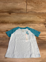 NEW Jumping Beans Henley Shirt Blue sz 5T