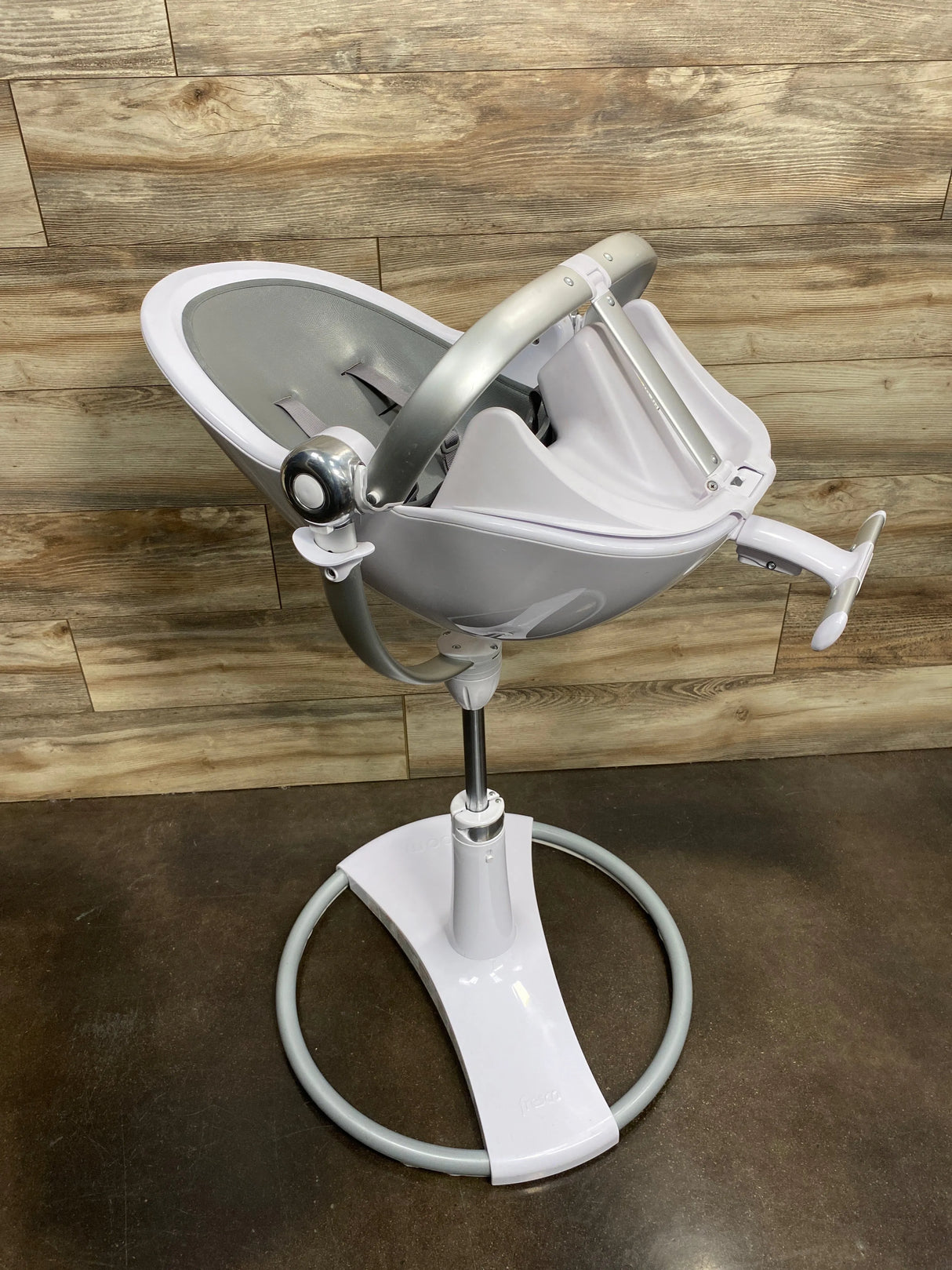 Bloom Fresco High Chair + Insert in Chrome Grey