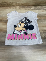 Disney Junior Minnie Mouse Shirt Grey sz 2T