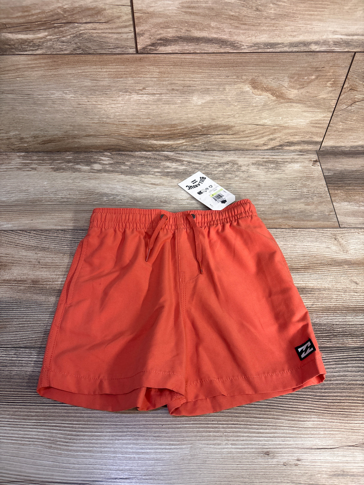 NEW Billabong Board Shorts in Sun Fade Orange sz 4T