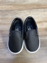 Vans Toddler Slip On V - Perforated Black sz 4c - Me n Mommy To Be
