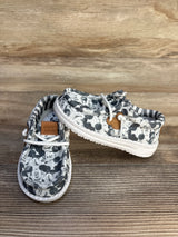 Hey Dude Disney Mickey Mouse Printed Wally Shoes Grey sz 7c