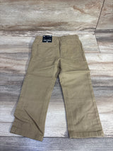 NEW Okie Dokie Skinny Drawstring Twill Pants in Warm Oak sz 2T