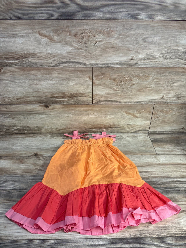 NEW Willow & Whistle Tiered Dress Orange sz 2T - Me n Mommy To Be