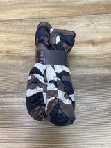 NEW ThermaWear Kid's Ski Grey Camo Mittens OSFM (1-3Y)