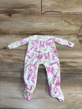 Burt's Bees Baby Organic Footed Coverall White sz Newborn