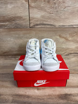 Nike Blazer Mid '77 TD 'White/Aquarius Blue' Sneakers sz 6c