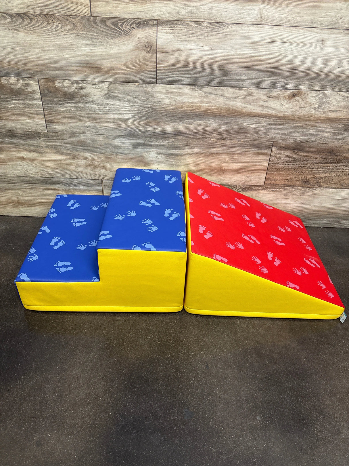 NEW ECR4Kids Softzone Little Me Climb and Slide 2pc in Primary