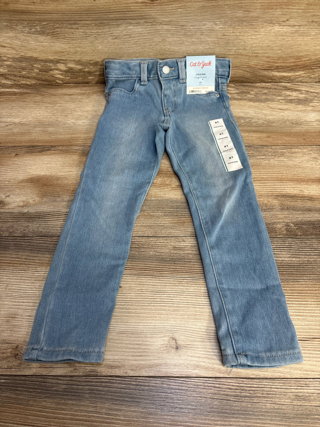 NEW Cat & Jack Jeggings Blue sz 4T - Me n Mommy To Be