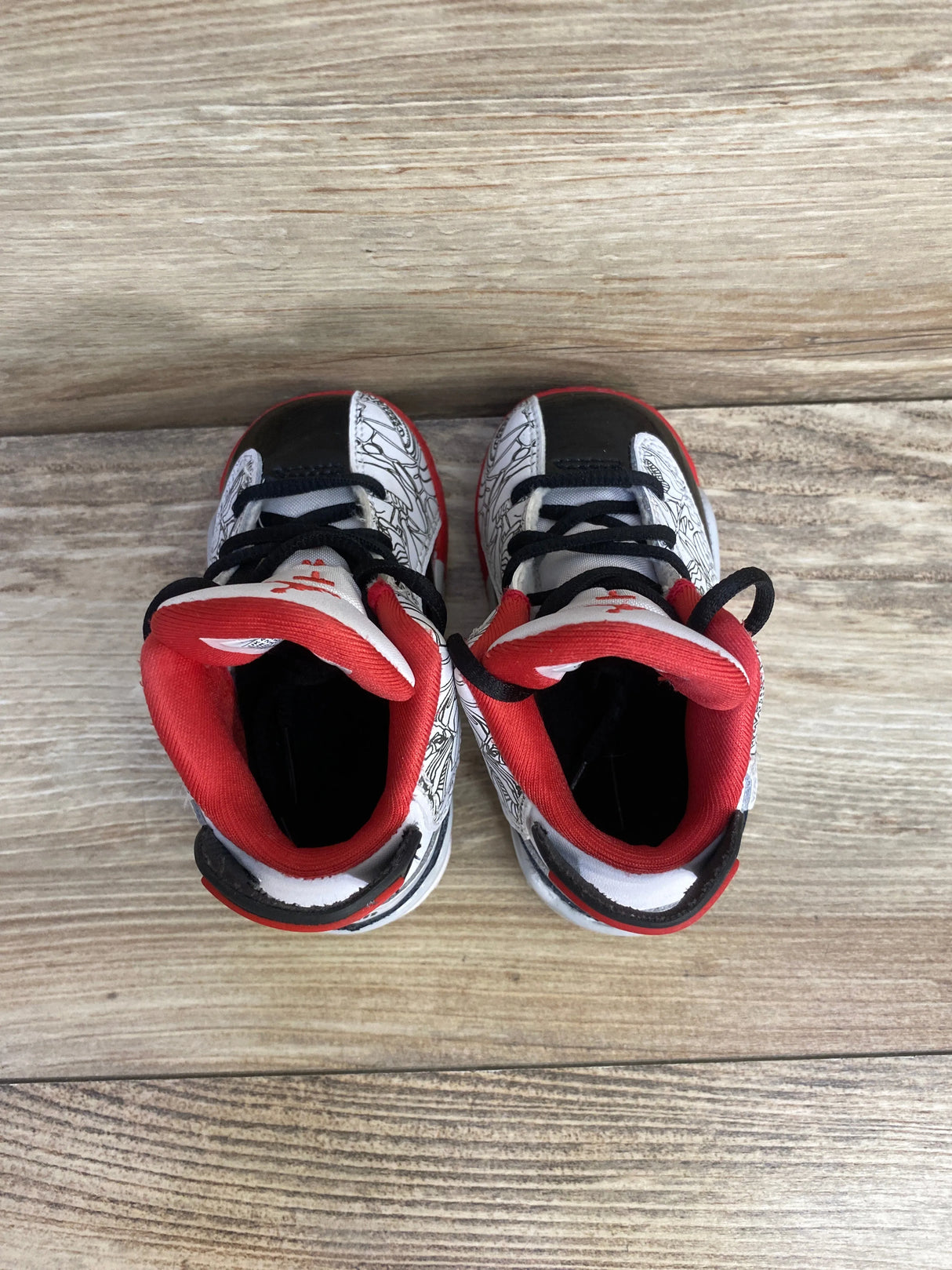 Jordan Dub Zero TD 'Varsity Red' Sneakers sz 5c - Me n Mommy To Be