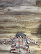 NEW Old Navy Hooded Flannel Beige sz 5T