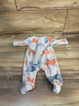 Child Of Mine Blanket Sleeper Grey sz Preemie