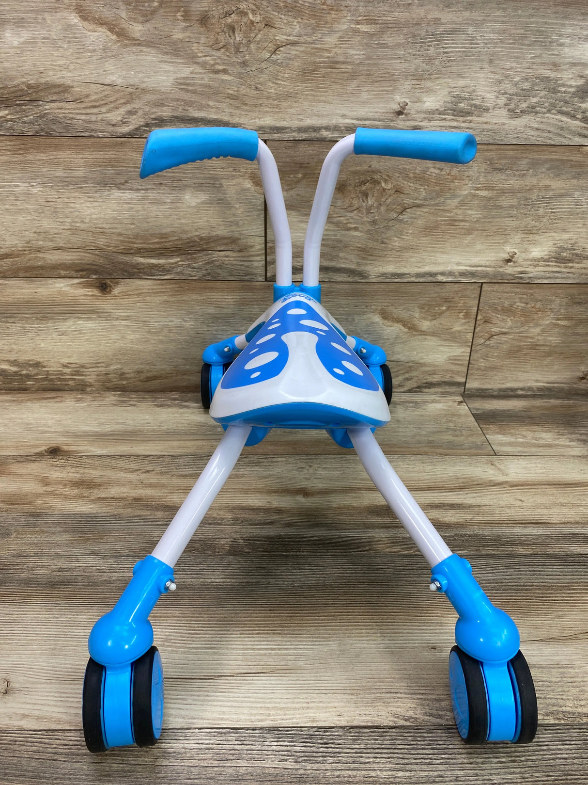 Scramblebug Tide 4 Wheel Balance Bike Blue