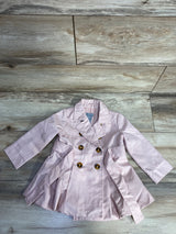 Tahari Dress Trench Coat Pink sz 12m