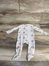 Magnetic Me Sun & Moon Print Footie Tan sz 3-6m