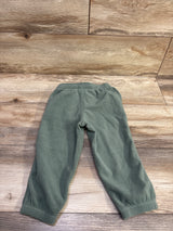 Carter's Fleece Drawstring Joggers Green sz 18m