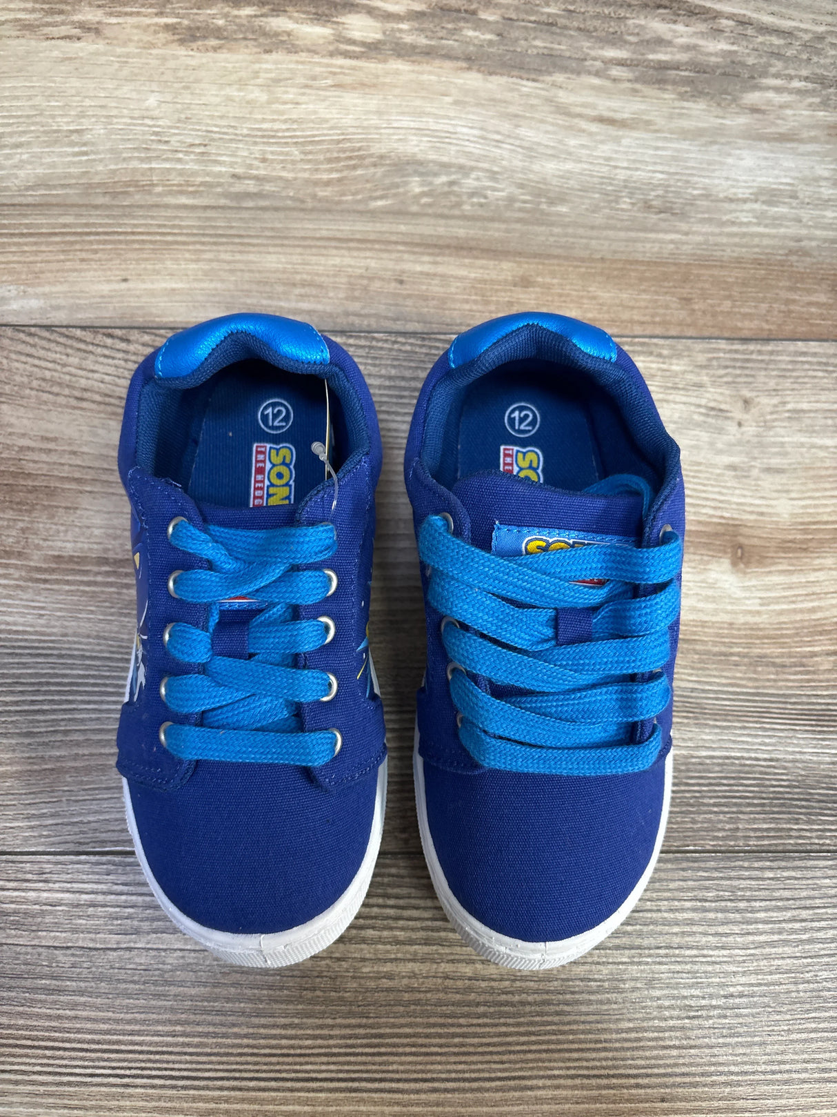 NEW Sonic The Hedgehog Sneakers Blue sz 12c