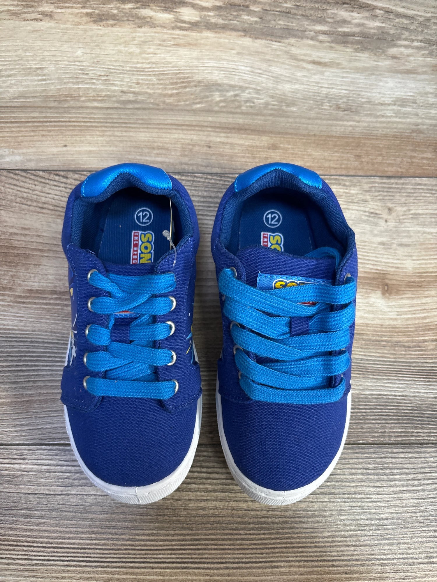 NEW Sonic The Hedgehog Sneakers Blue sz 12c