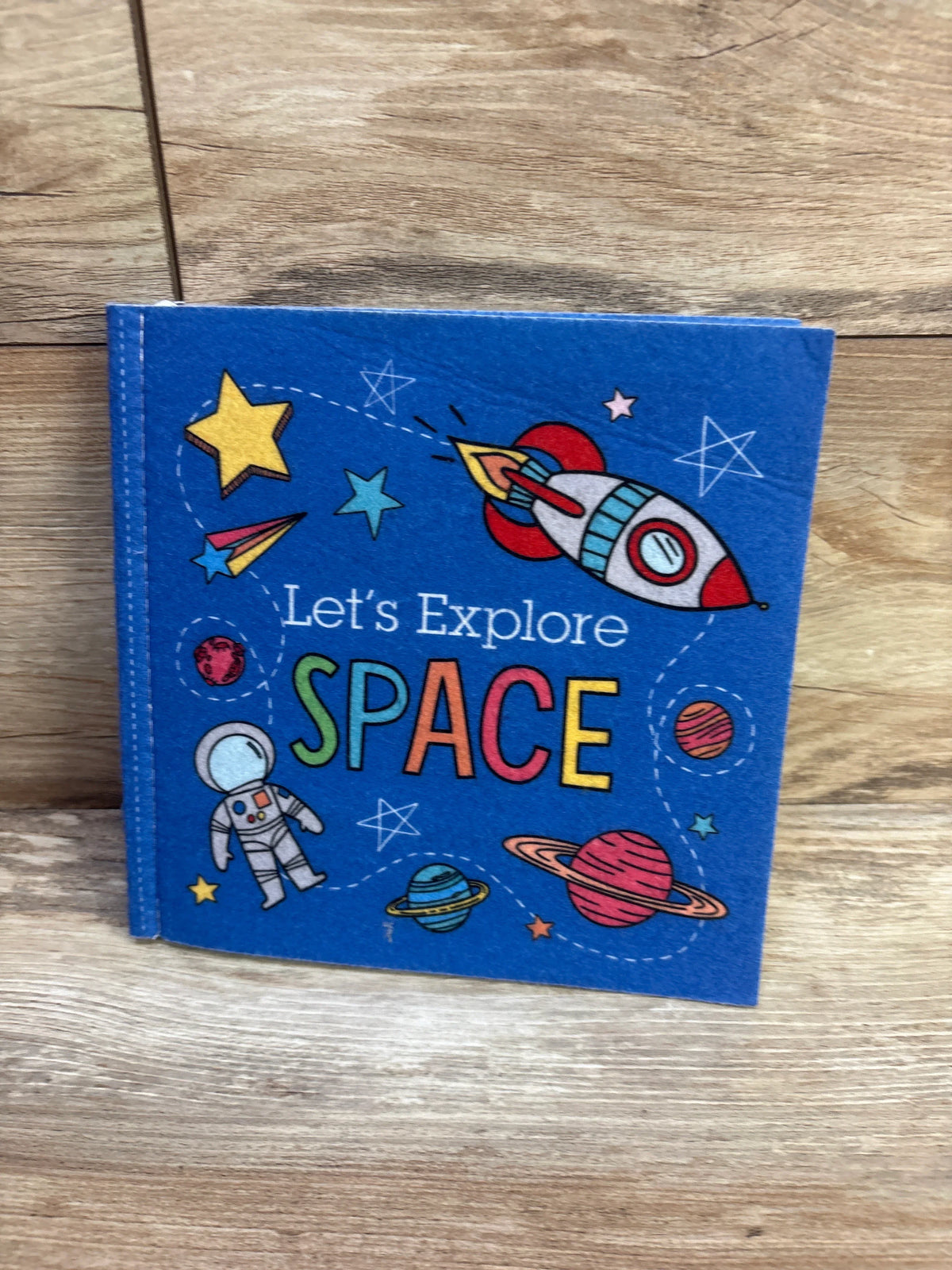 Let's Explore Space Felt Book