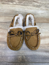 1901 Moccasin Slipper Tan Sz 9c