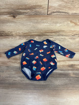 Nike Logo Bodysuit Blue sz 6m