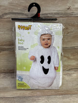 Spirit Halloween Baby Boo Ghost Bunting Costume White sz 0-6m