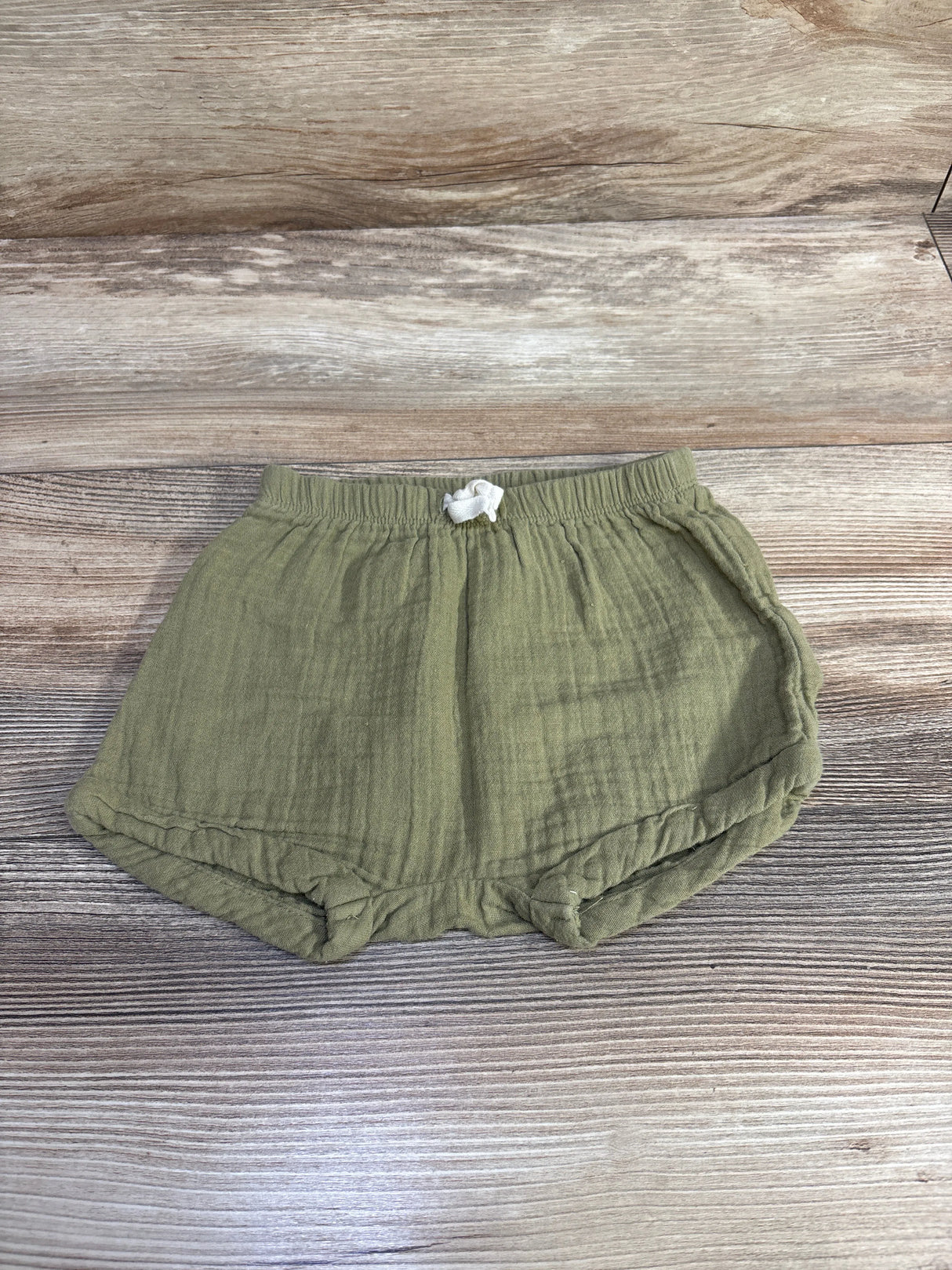 Old Navy Muslin Shorts Green sz 12-18m - Me n Mommy To Be