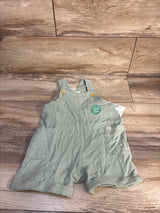 NEW Little Planet Organic Baby Gauze Shortalls Green sz 18m