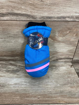 NEW ThermaWear Kid's Ski Blue Striped Mittens