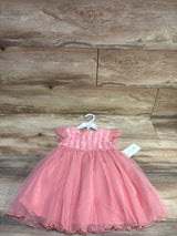 NEW Laughing Llama 2pc Tulle Dress & Bloomers Set Pink sz 24m