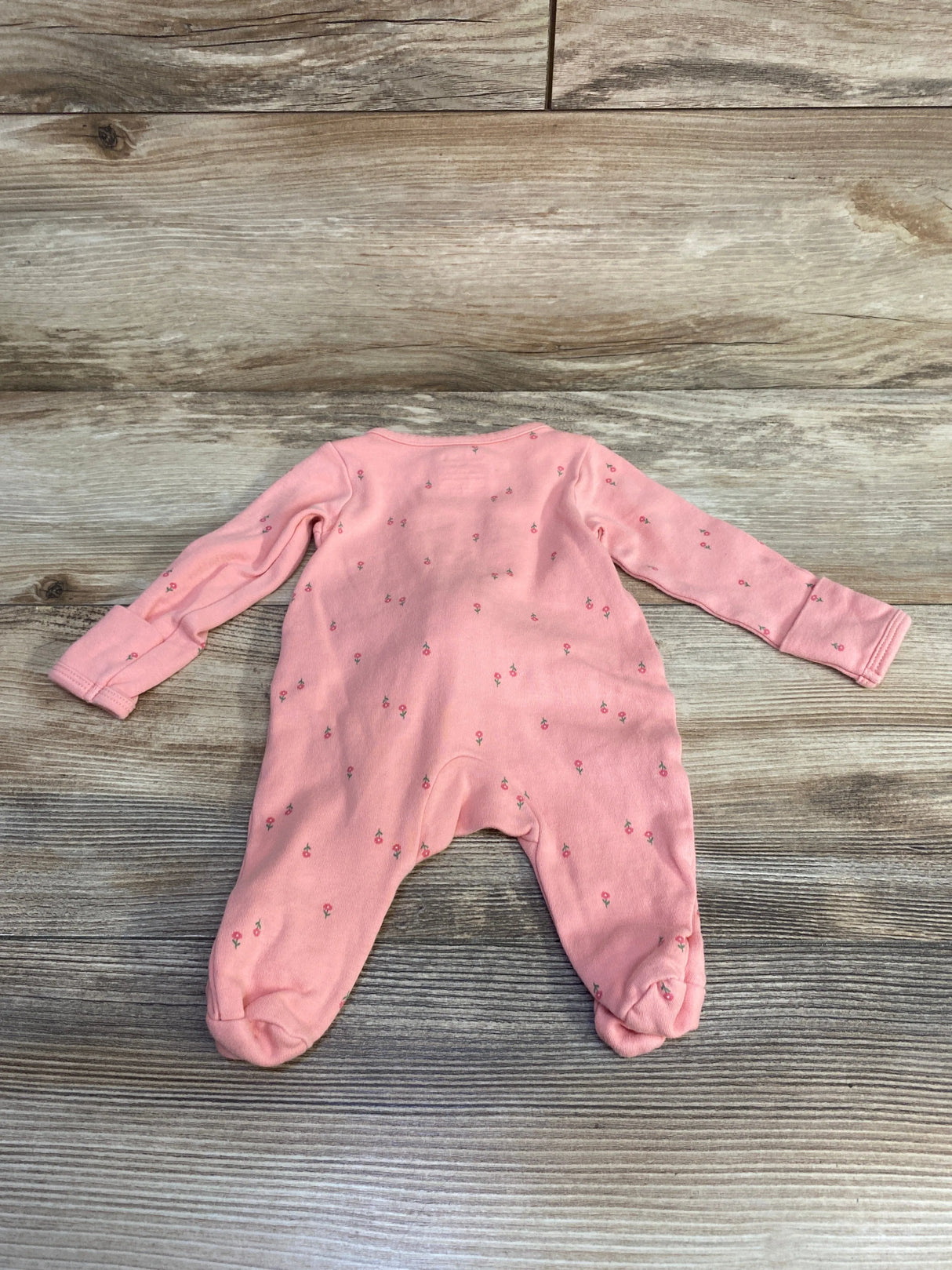 Just One You Little Sister Floral Sleeper Pink sz Newborn