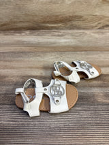 Bebe Sandals White sz 2c