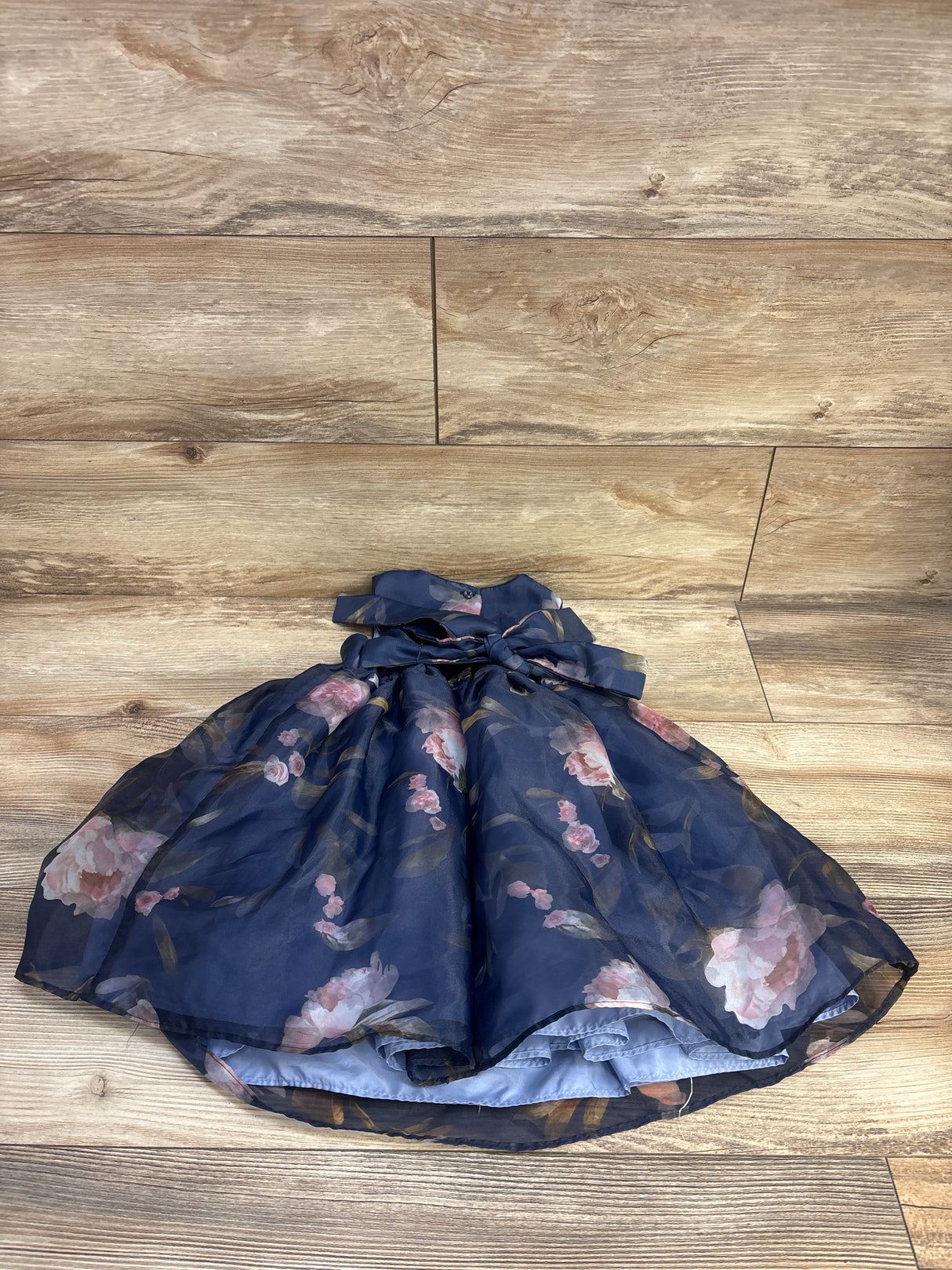 Laura Ashley Floral Dress Navy sz 3T