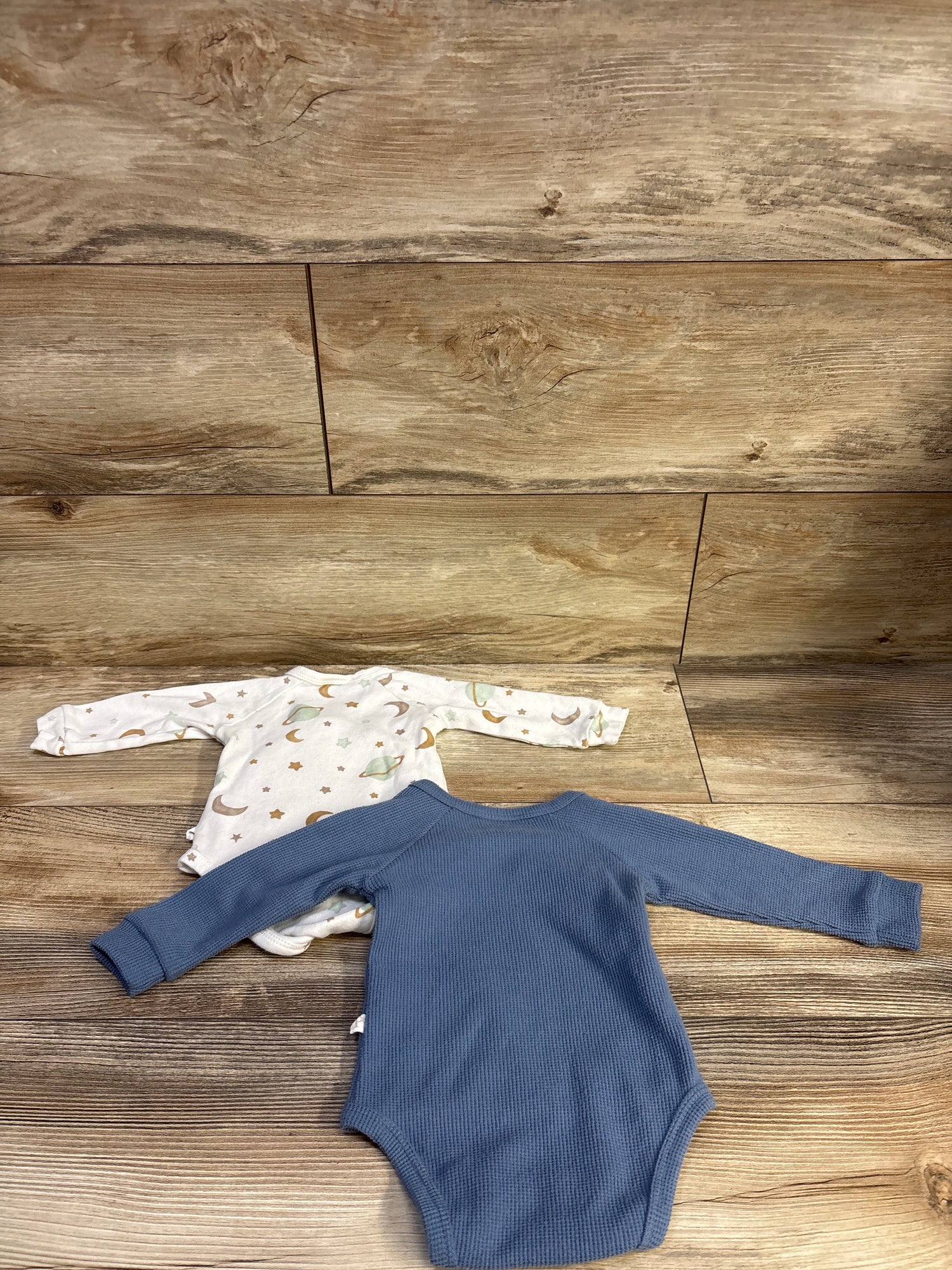 Picolette by Olivia Culpo 2pk Wrap Bodysuits White sz 0-3m